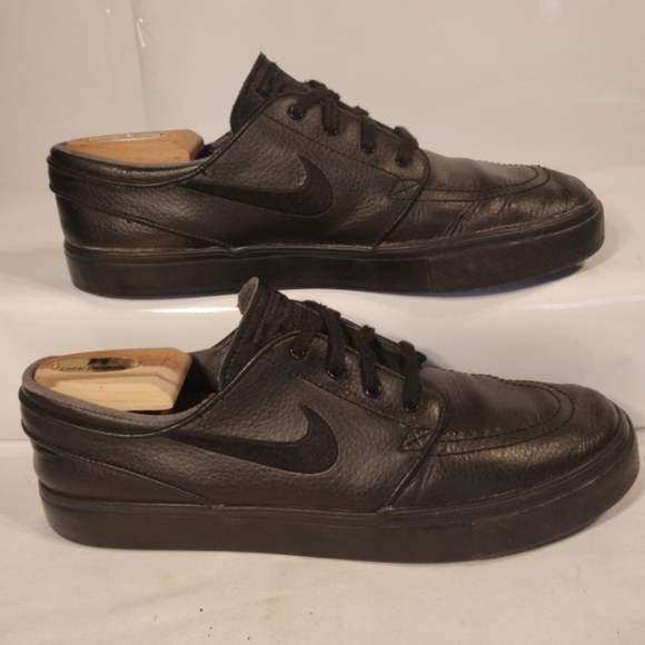 Nike SB Zoom Stephan Janoski Triple Black Anthricite 616490-006 Mens Size 9.5 - Picture 2 of 8
